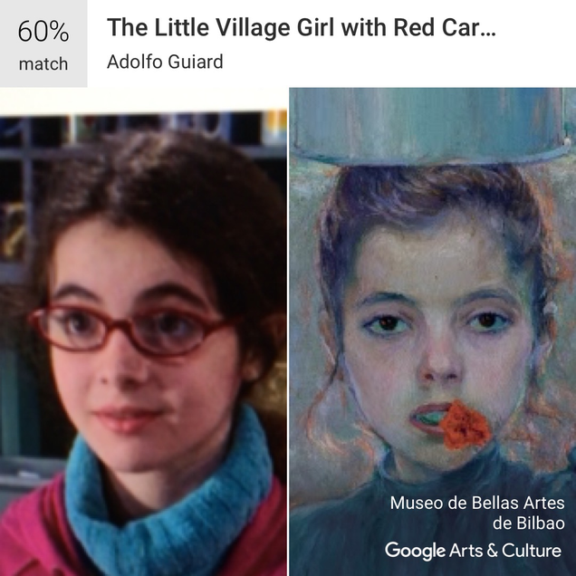Illustration for article titled A Google app can now compare your selfies to fine artÂ